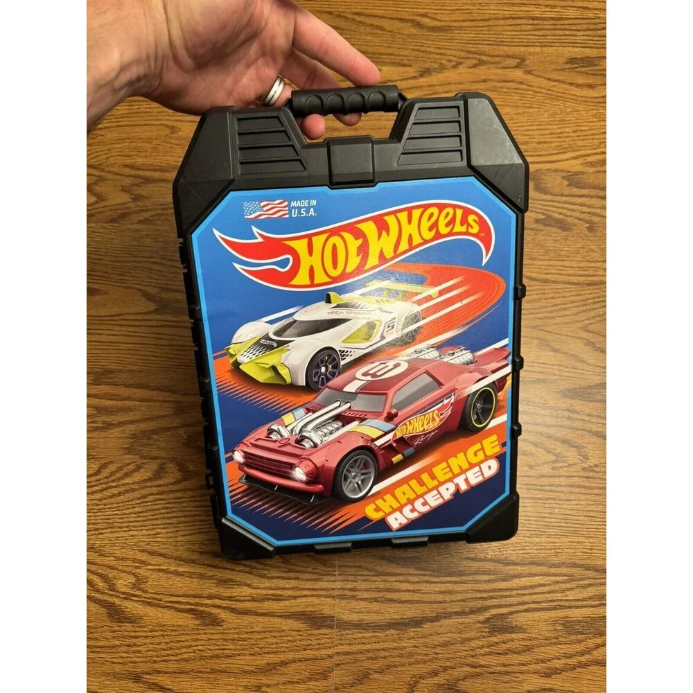 Hot Wheels: 48 Cart Storage Case, Easy Grip Carrying Case, Makes Collecting a...